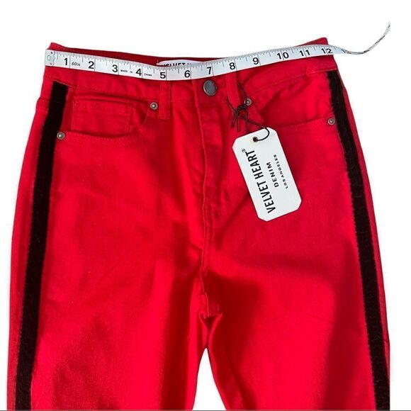 NWT Velvet Heart Hallie High Rise Skinny Denim Size 25 - Picture 5 of 16